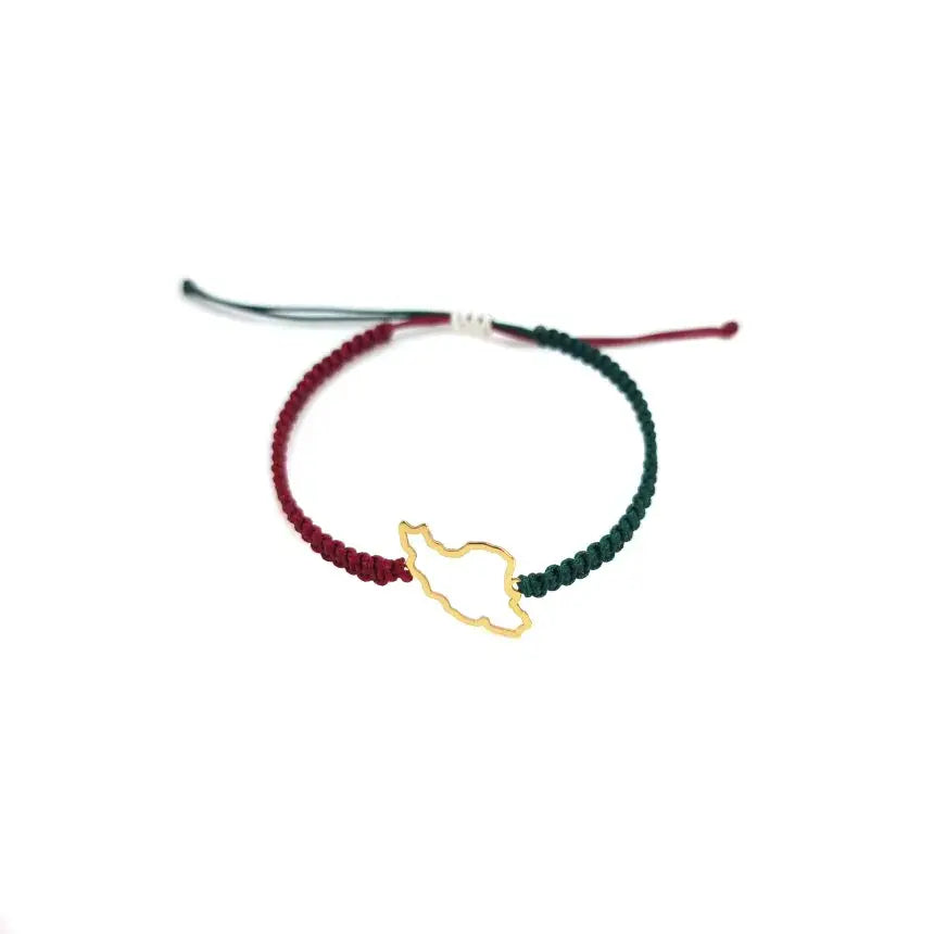 Iran Map Bracelet – Premium