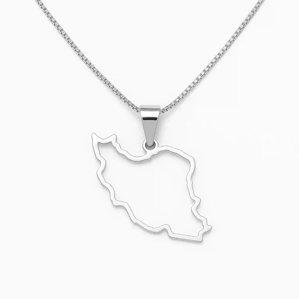 Iran map pendant – essential
