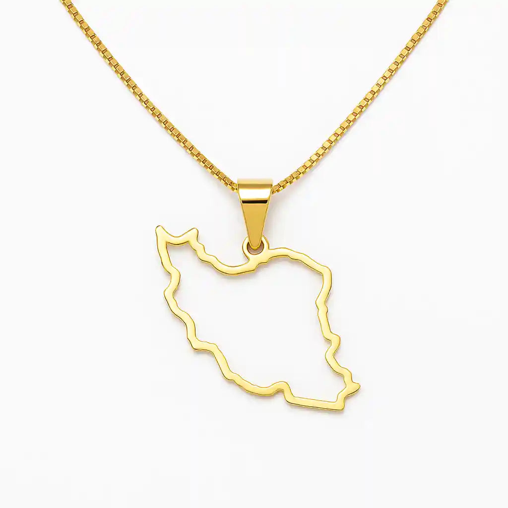 Iran Map Pendant – Essential