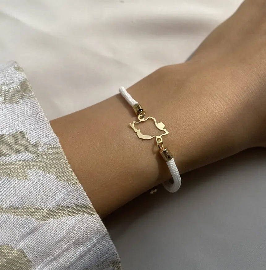 Iran Map Bracelet – Premium