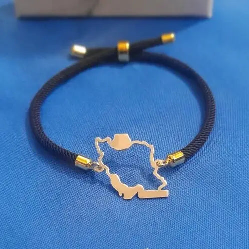 Iran Map Bracelet – Premium