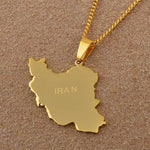 Load image into Gallery viewer, Pendentif CARTE DE L'IRAN
