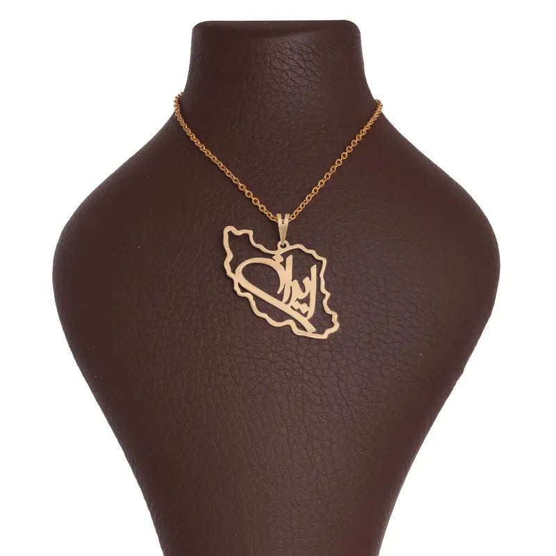 Iran Map Pendant – Classic