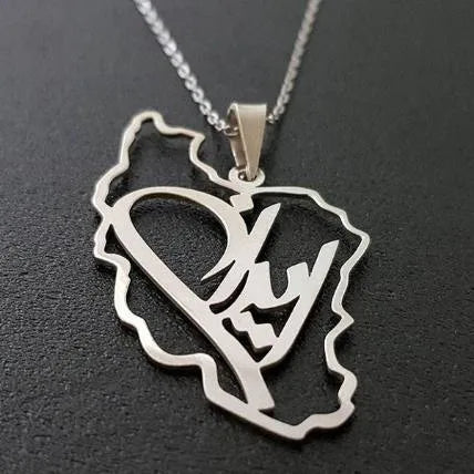 Iran Map Pendant – Classic